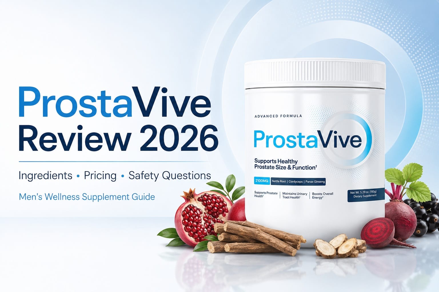 ProstaVive Review 2026: What Buyers Should Know About Ingredients, Pricing, and Prostate Wellness Support