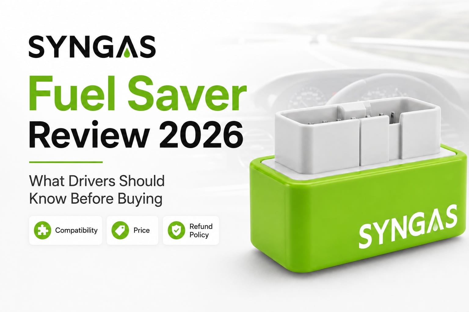 SynGas Fuel Saver Review 2026: OBD2 Gas Saver Claims Checked
