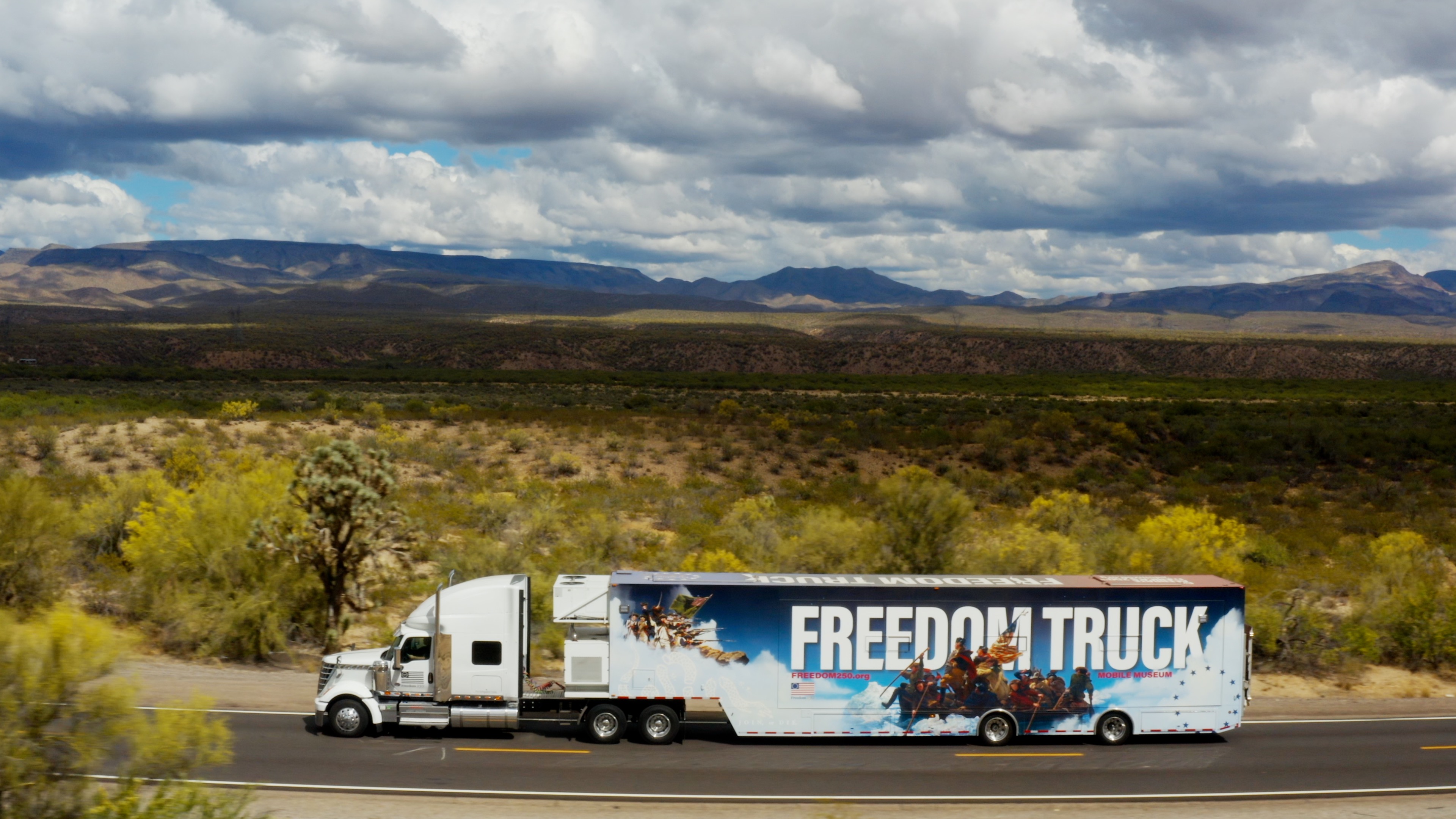 Freedom Truck Rolls into West Branch for Herbert Hoover Presidential Library and Museum Grand Reopening