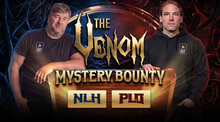 Americas Cardroom Unveils $15 Million Guaranteed Dual Mystery Bounty Venoms