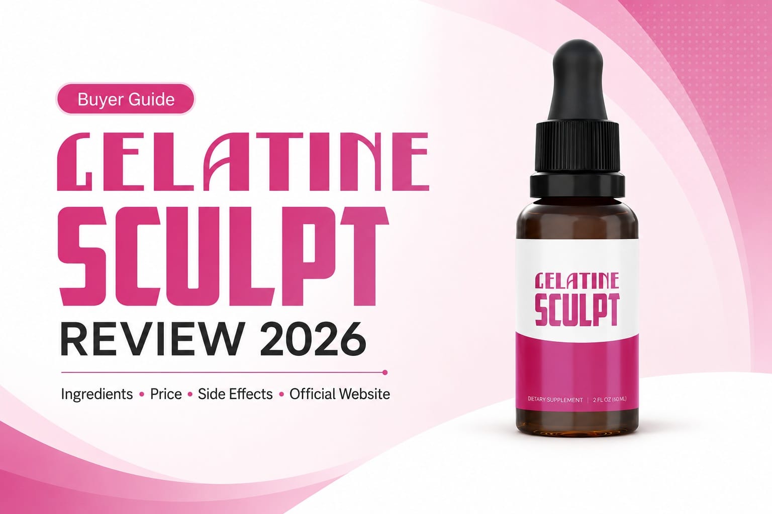 Gelatine Sculpt Reviews and Claims 2026: What Buyers Should Know Before Ordering Metabolism Support Drops