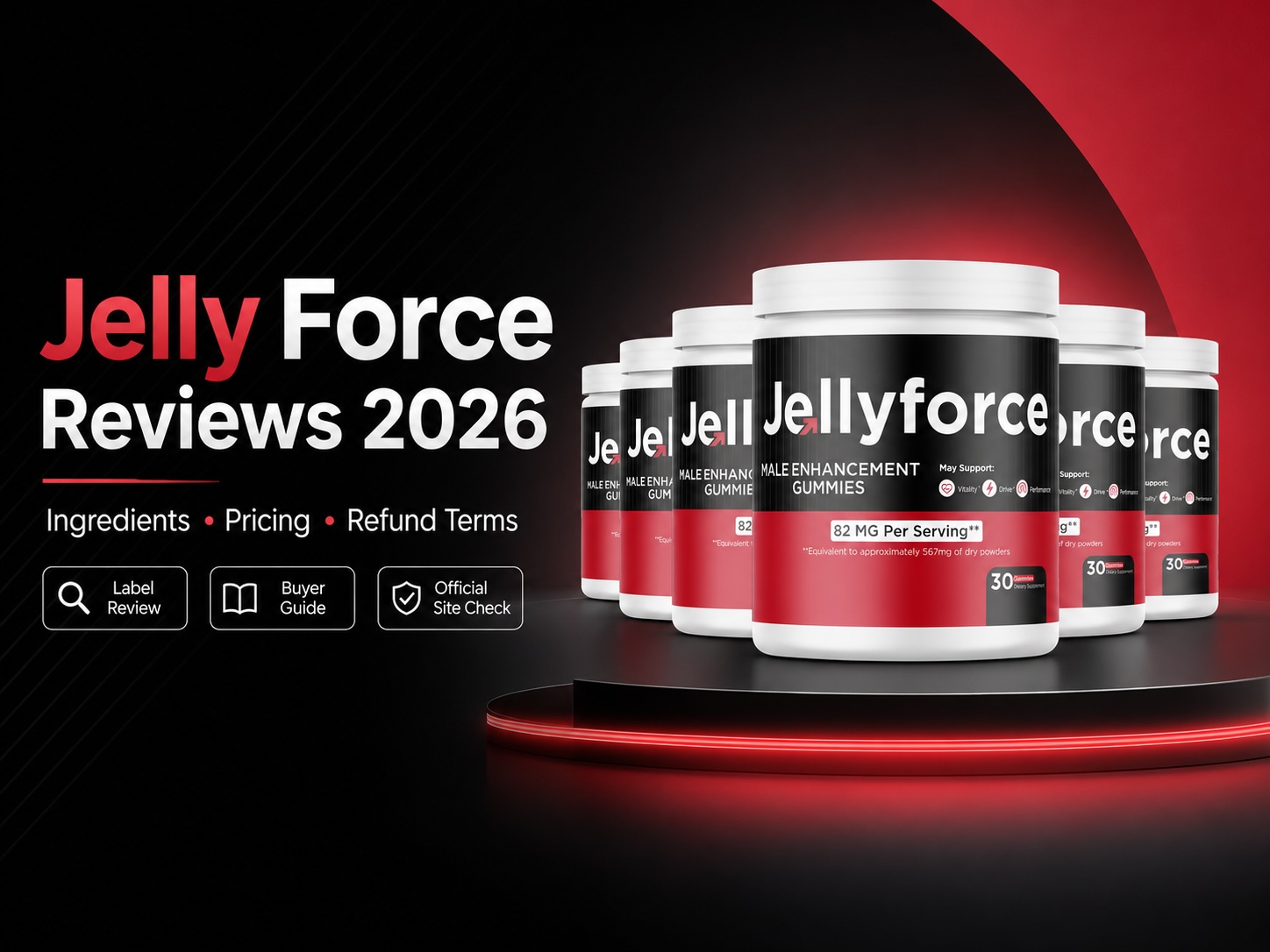 Jelly Force Reviews 2026: Ingredients, Pricing, and the Label Discrepancy Buyers Should Check First