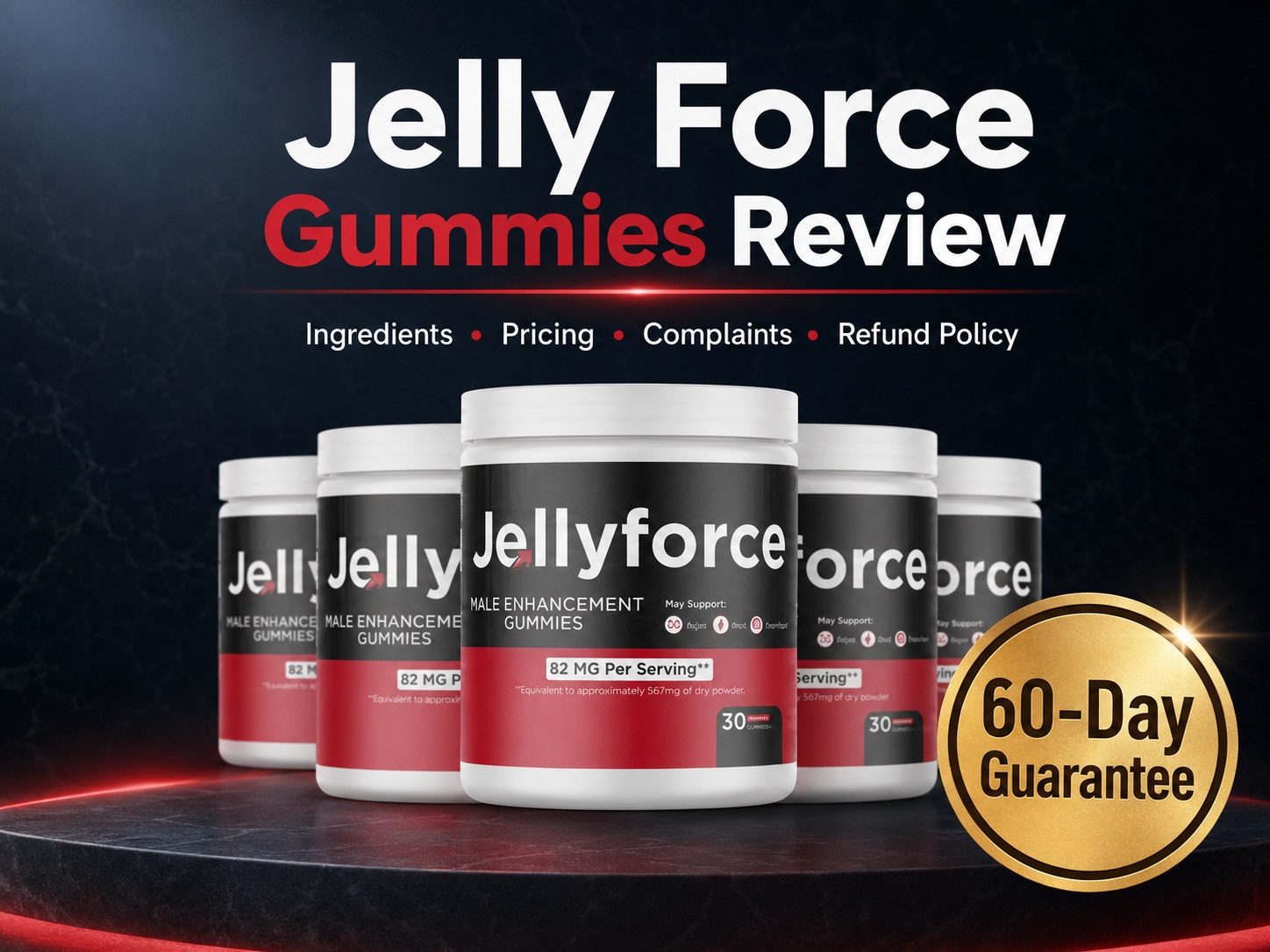 Jelly Force Gummies Reviewed: Complete Investigation into Ingredients, Complaints & Male Performance Support Claims