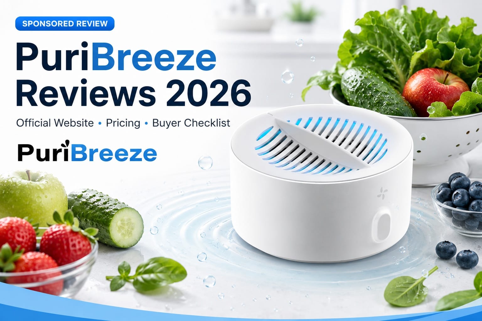PuriBreeze Produce Cleaner Review 2026: The 99% Removal Claim Buyers Should Verify Before Ordering