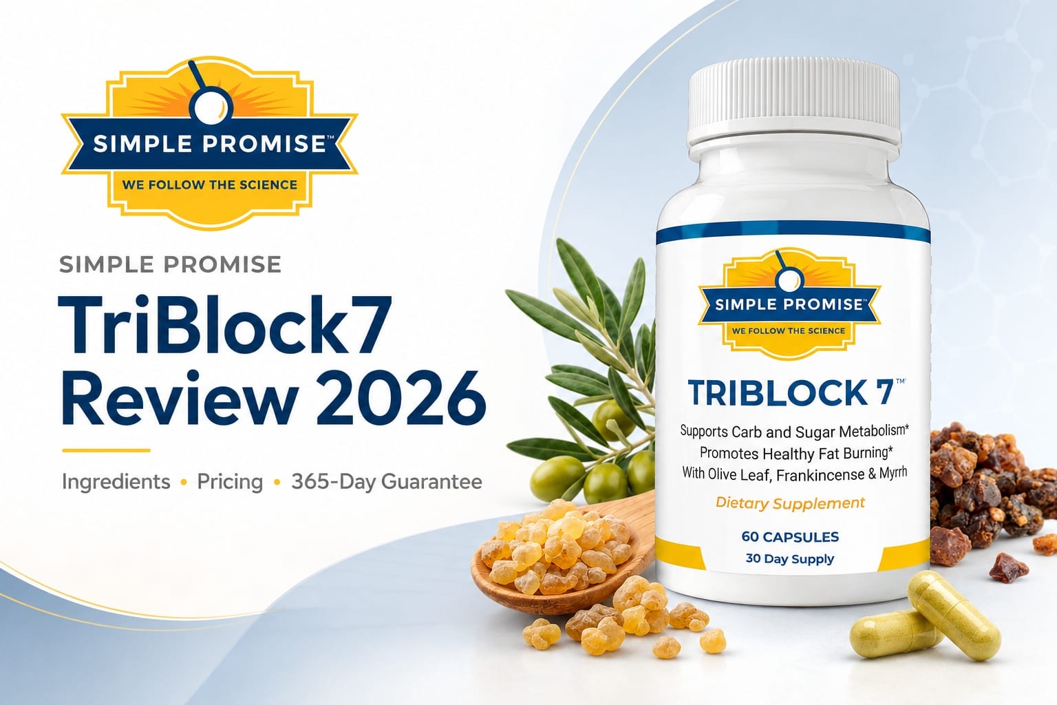Simple Promise TriBlock7 Reviews 2026: The Frankincense & Myrrh Carb Blocker Claim Buyers are Rechecking Before Ordering