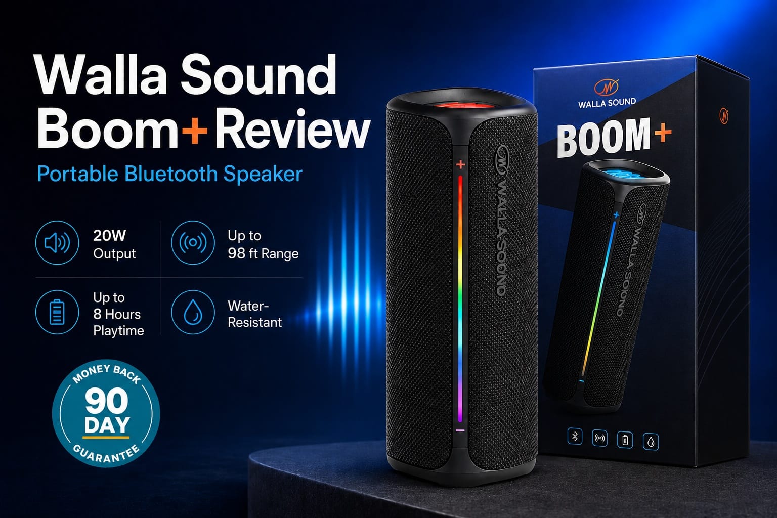 Walla Sound Boom+ Reviews 2026: The 20W "Pocket Boom" Speaker Claim Buyers are Rechecking Before Ordering