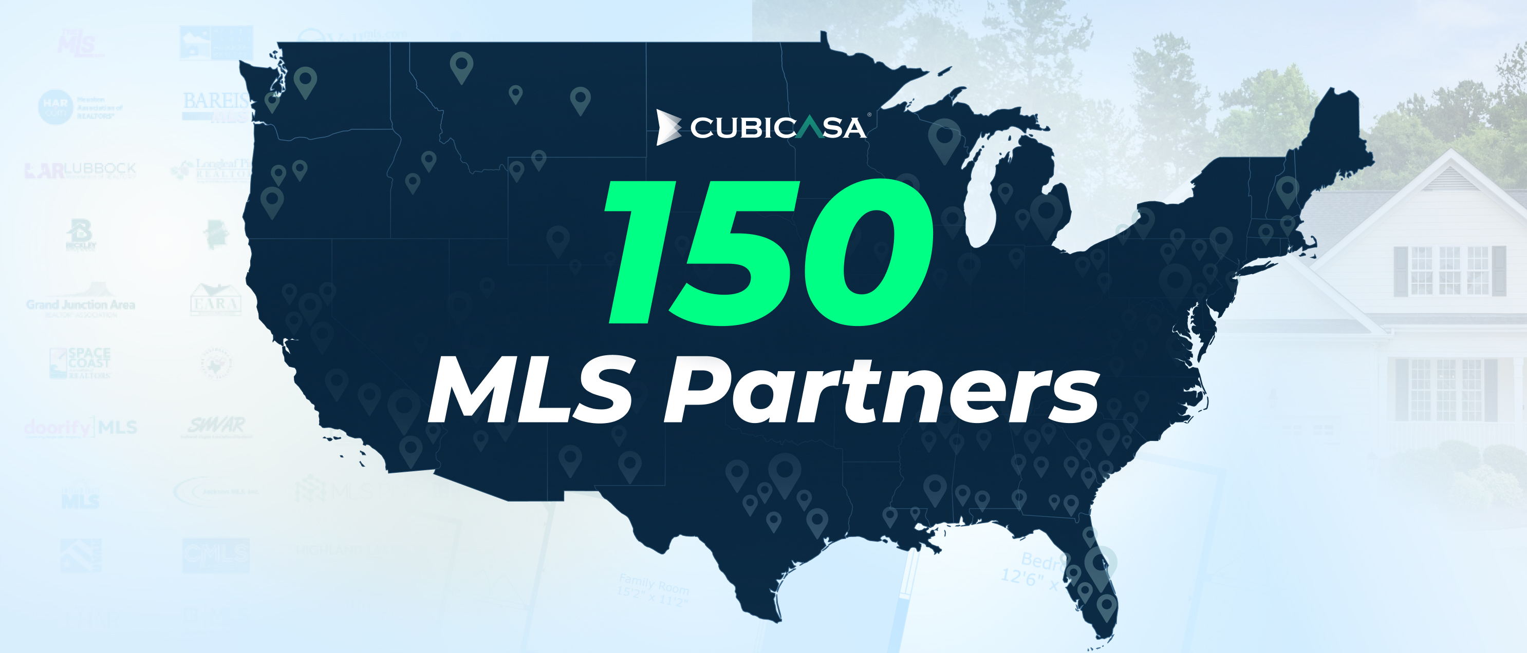 CubiCasa MLS Partnership Program Reaches 150 MLSs, Advancing Mission to Bring Floor Plans to Every Listing