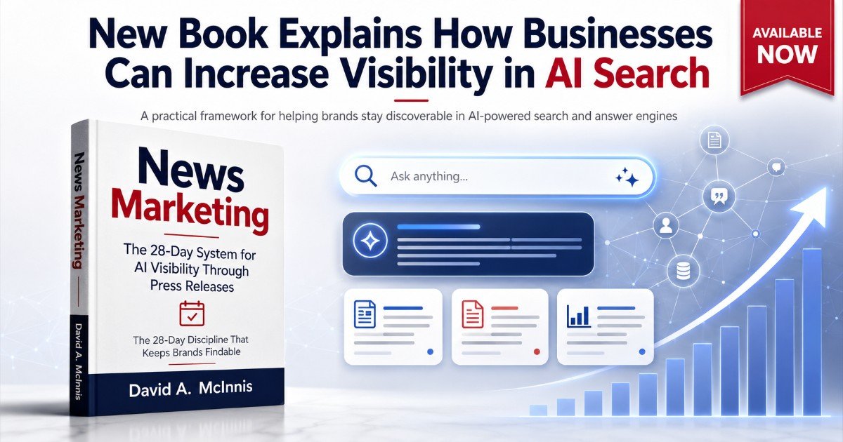 New Book Explains How Businesses Can Increase Visibility in ChatGPT and AI Search