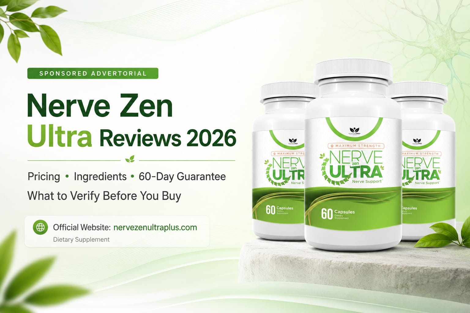 Nerve Zen Ultra Reviews 2026: Is This Botanical Nerve Support Formula the Daily Comfort Option Buyers Are Rechecking Before Ordering?