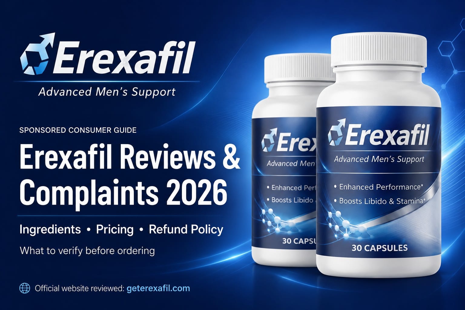 Erexafil Reviews: Legit Supplement or Fake Testimonial Hype? Two Products Share This Name