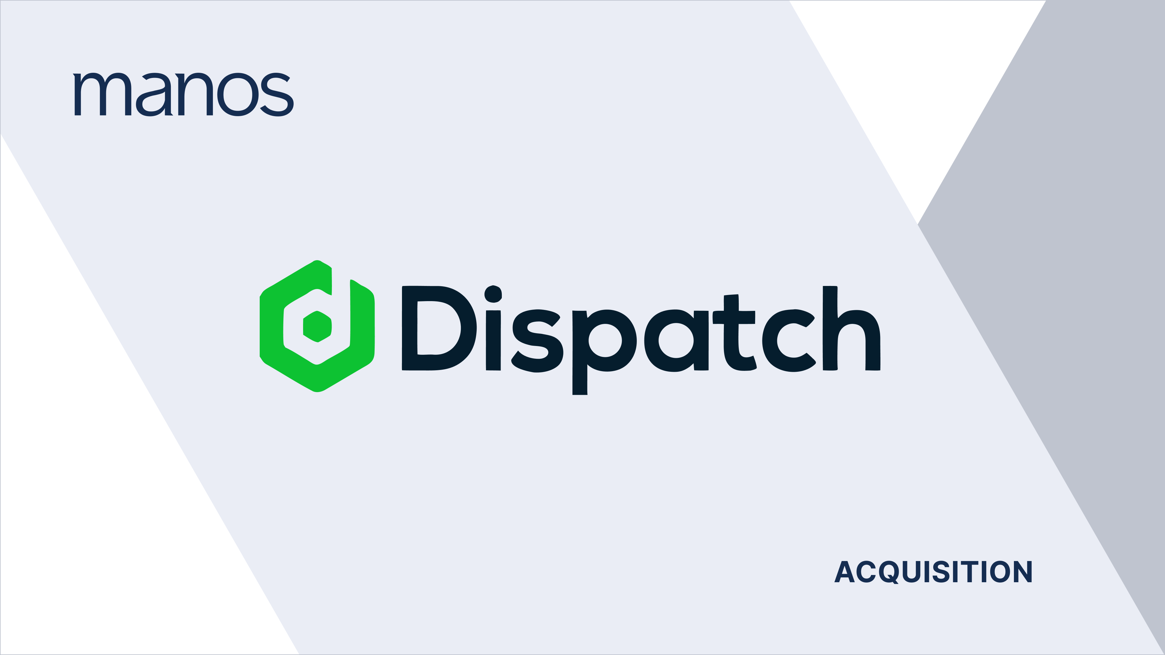 Le groupe Manos Software de Valsoft élargit son portefeuille de logiciels de gestion des interventions sur le terrain avec l'acquisition de Dispatch