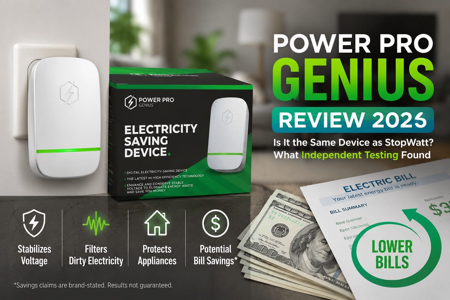 Power Pro Genius Reviews 2026: The StopWatt Connection, Pricing, and What Independent Testing Found