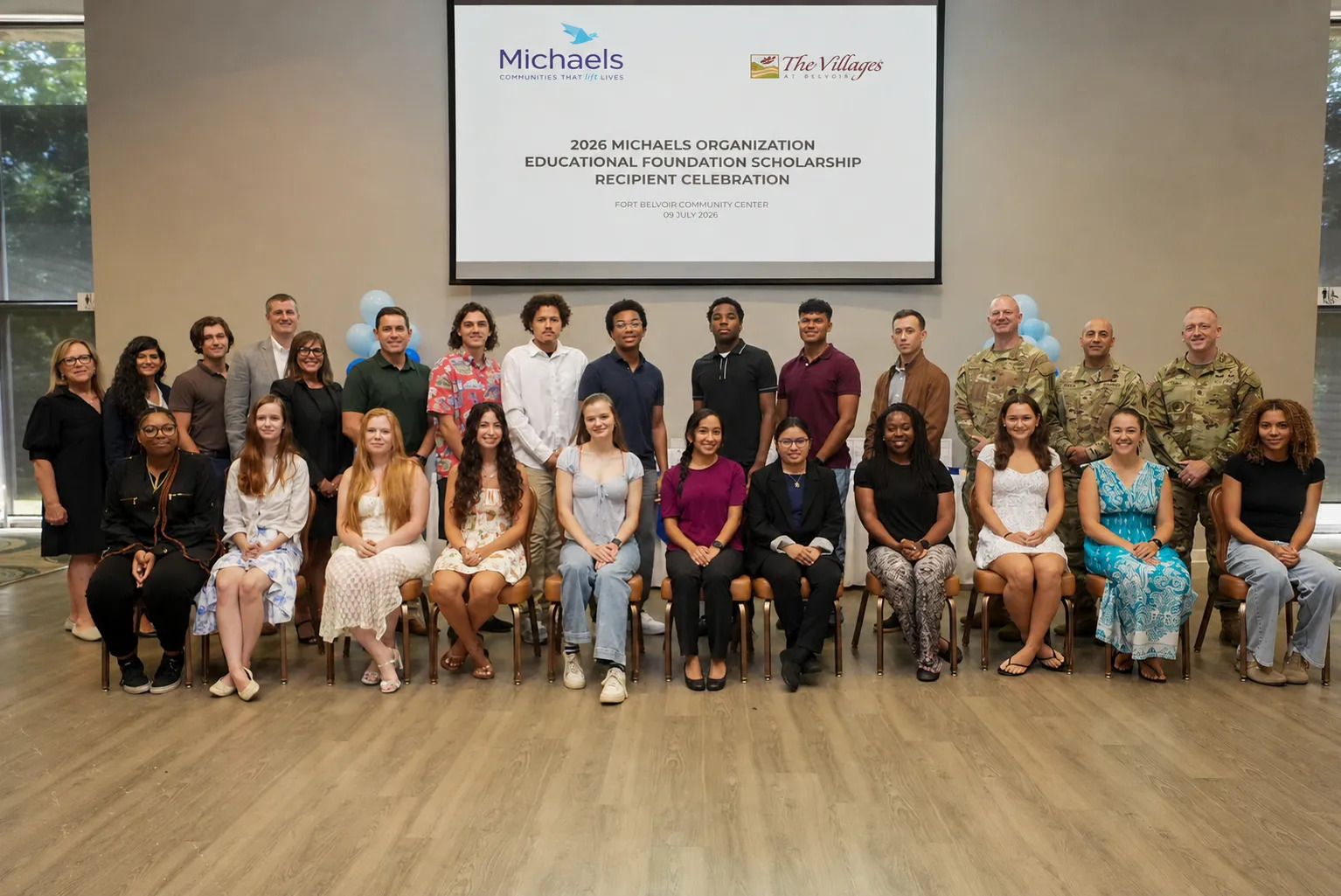 Residents of Michaels' Military Housing Communities Receive Over $1 Million in Academic Scholarships