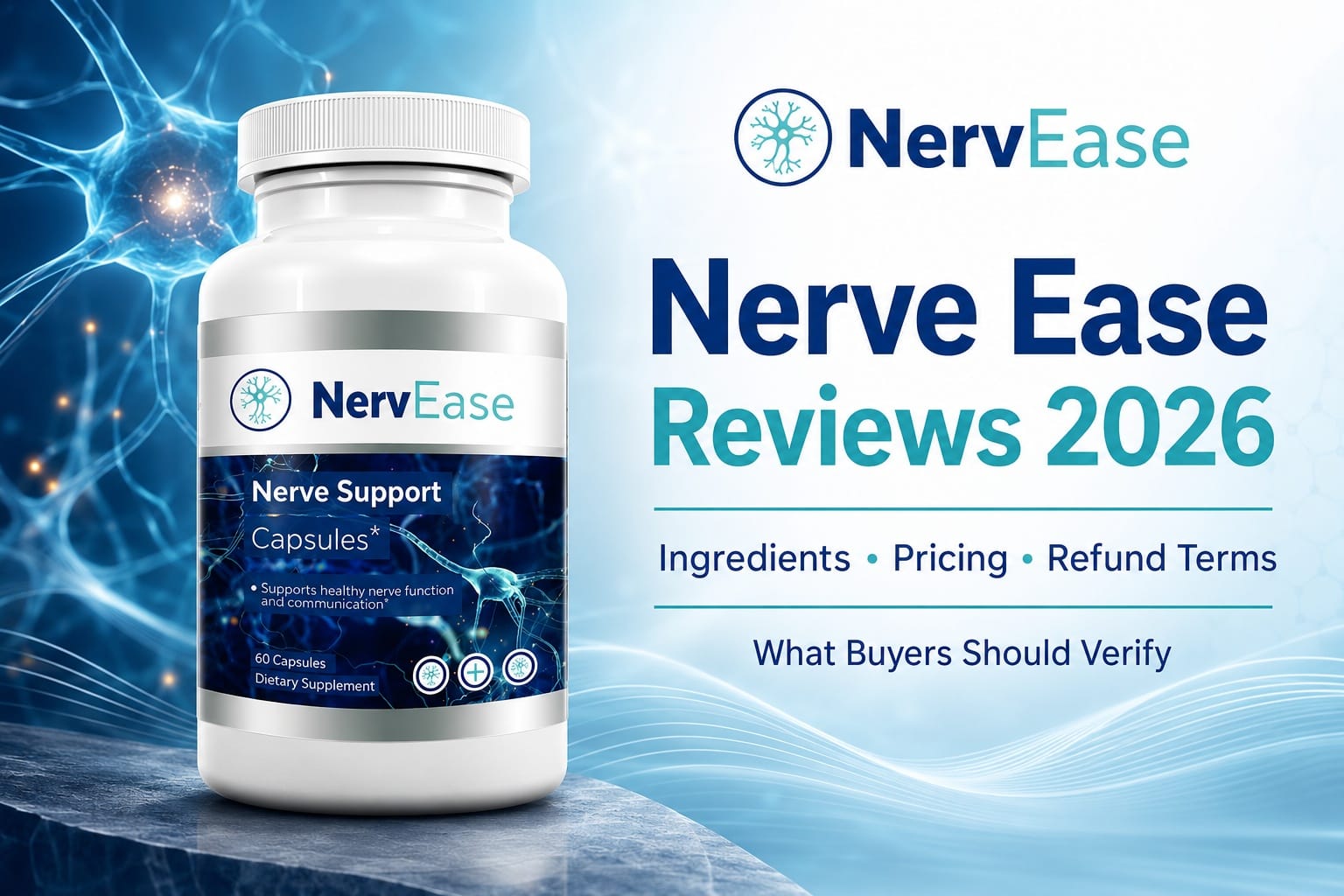 Nerve Ease Reviews & Complaints - Top Answers to Concerns About NervEase Formula Before Try