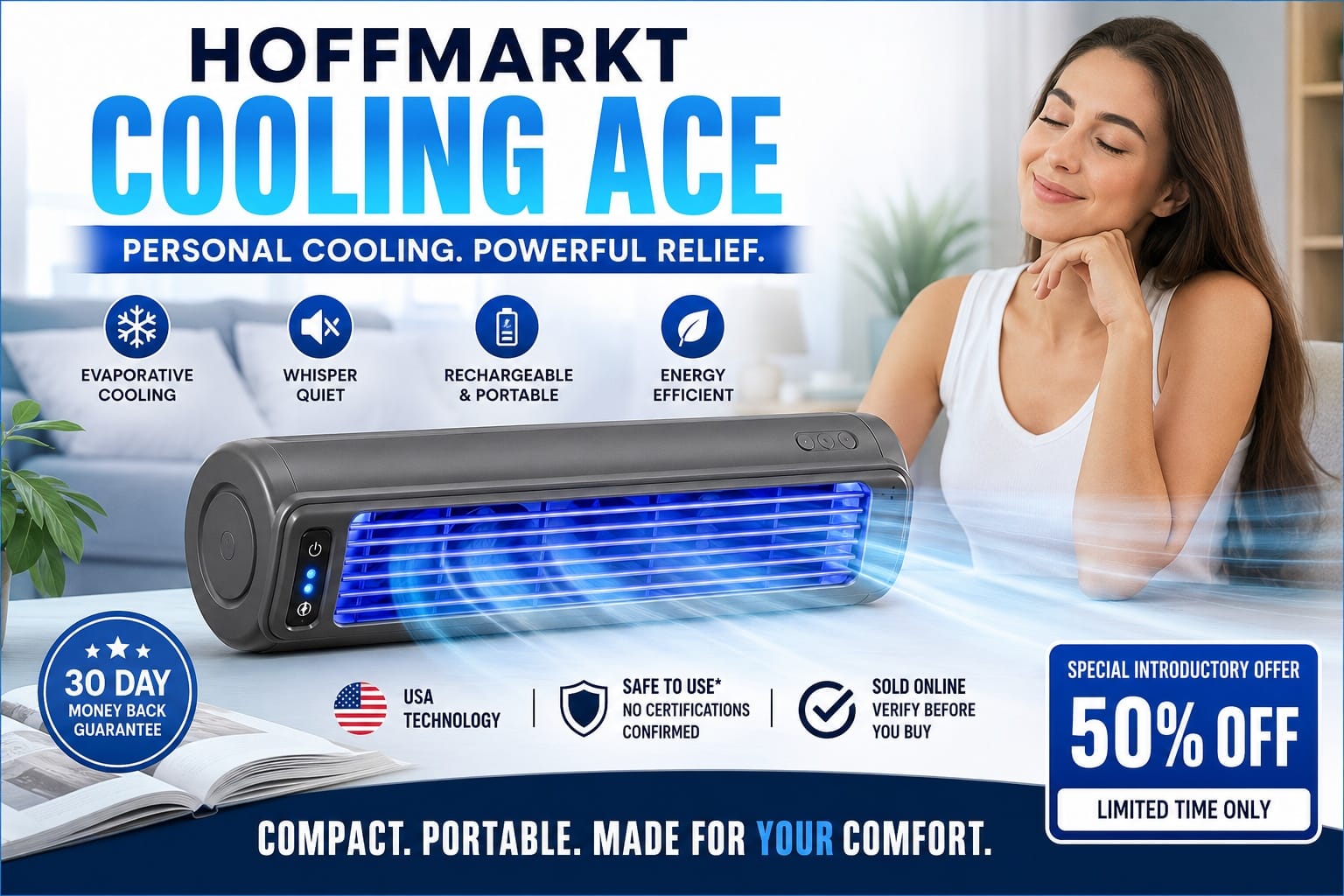 Hoffmarkt Cooling Ace Reviews 2026: Is This the No-Install Cooling Upgrade Hot, Stuffy Rooms Have Been Missing?
