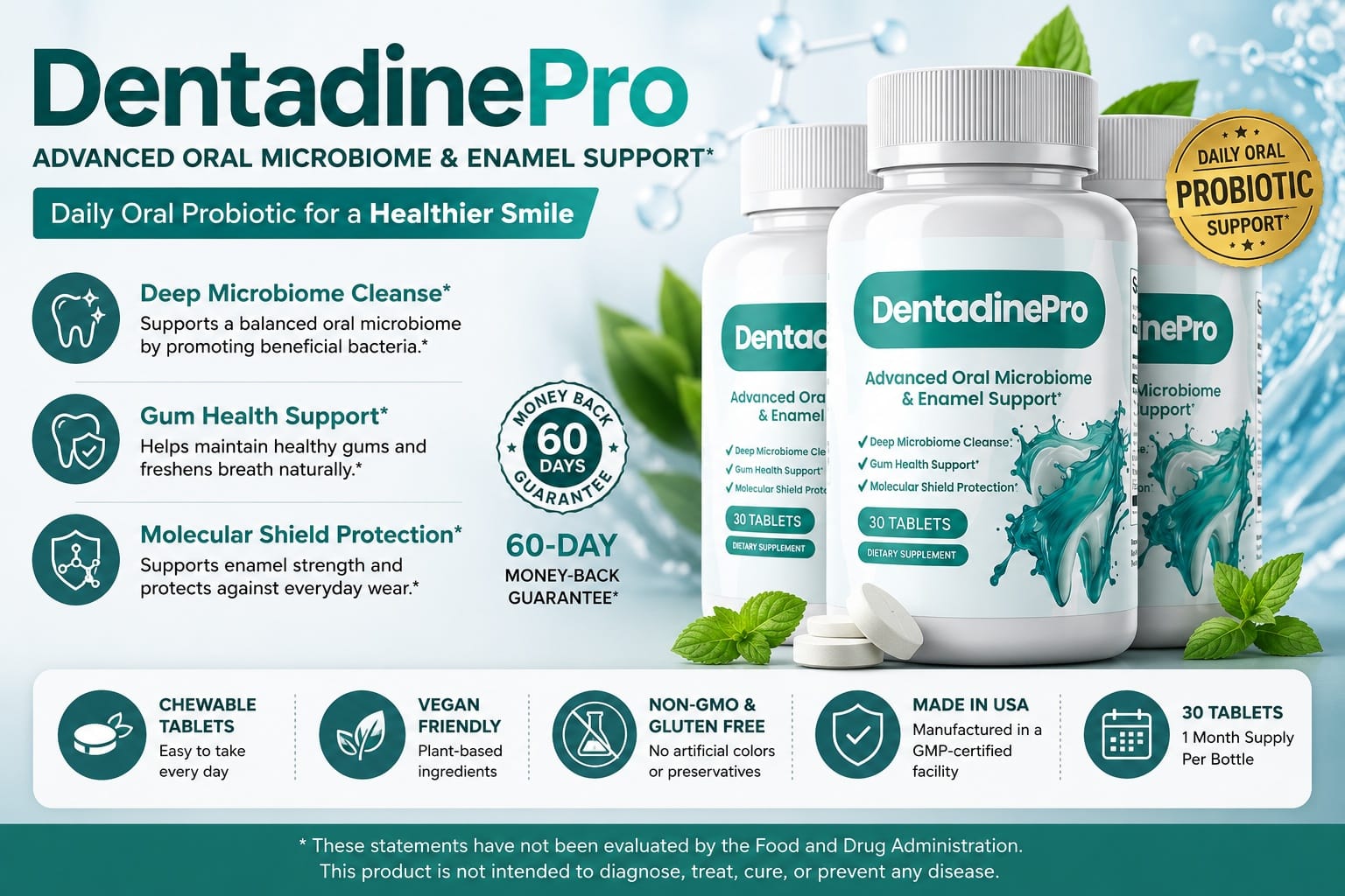 DentaDine Pro Reviews & Complaints (2026) Potent Oral Probiotic Tablets with Active Ingredients for Healthy Dental Support