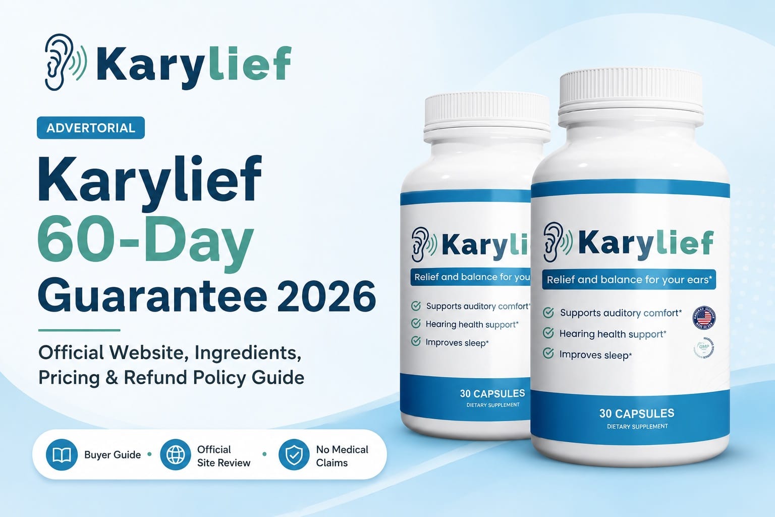 Karylief Reviews 2026: Is This Once-Daily Hearing Wellness Formula the Support Upgrade Buyers Have Been Searching For?