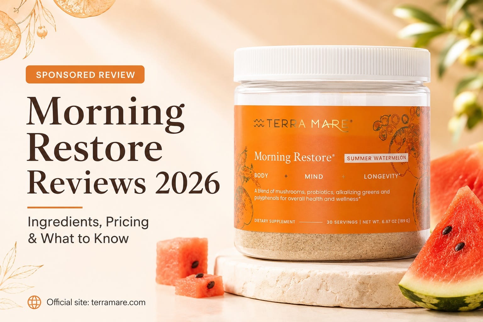 Terra Mare Morning Restore Reviews and Complaints 2026: Legit Women's Wellness Drink or Hype?