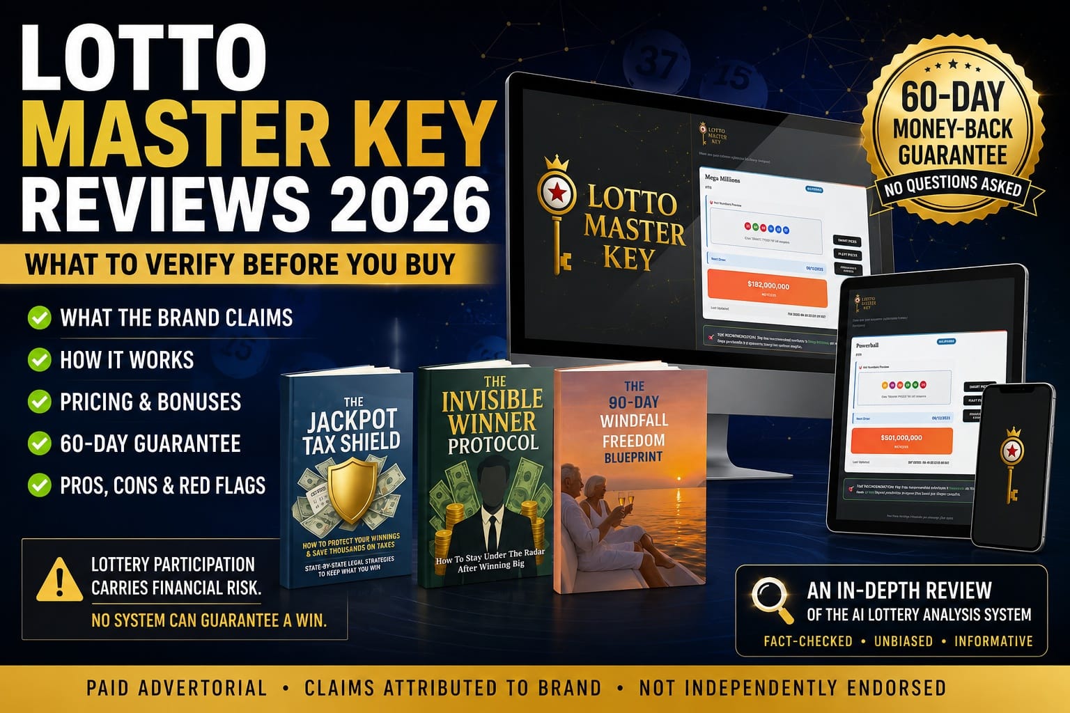 Lotto Master Key Reviews 2026: Is This the $177 AI Number System Weekly Lottery Players Have Been Searching For?