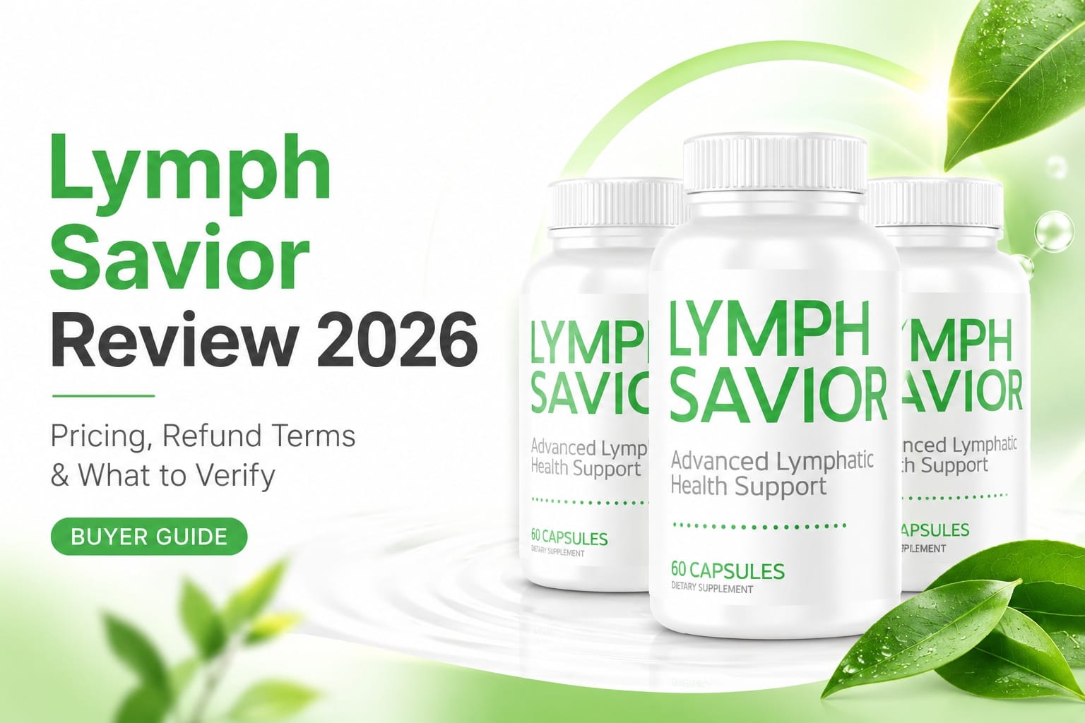 Lymph Savior's "548%" and "2-Second Edema Flush" Claims: Fact-Checked Before You Order (2026)