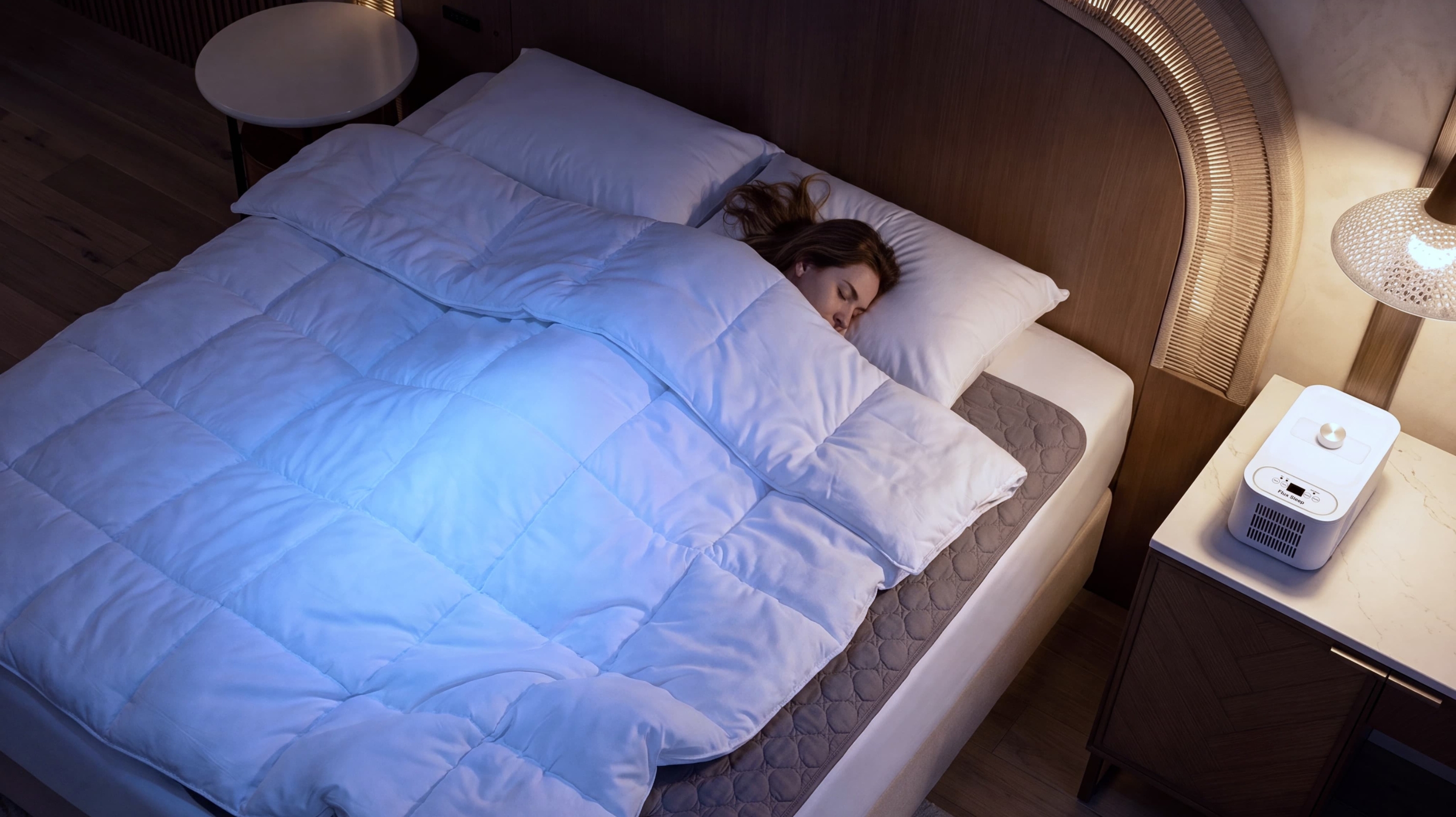 Flux Sleep Takes On $3,000 Smart Beds With an Affordable Water-Cooled Mattress Pad