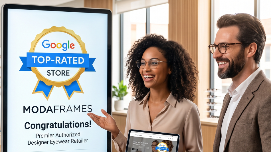 ModaFrames Achieves Google Top-Rated Store Status, Expands as Premier Authorized Retailer for Luxury Eyewear