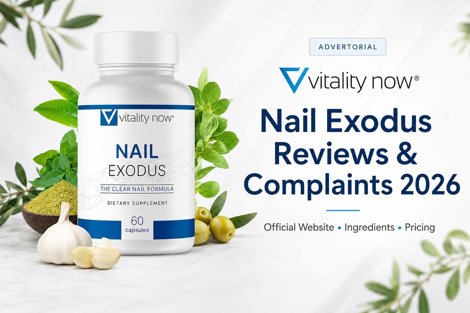 Vitality Now Nail Exodus Review 2026: Is This the Inside-Out Nail Support Topical-Weary Buyers Want?