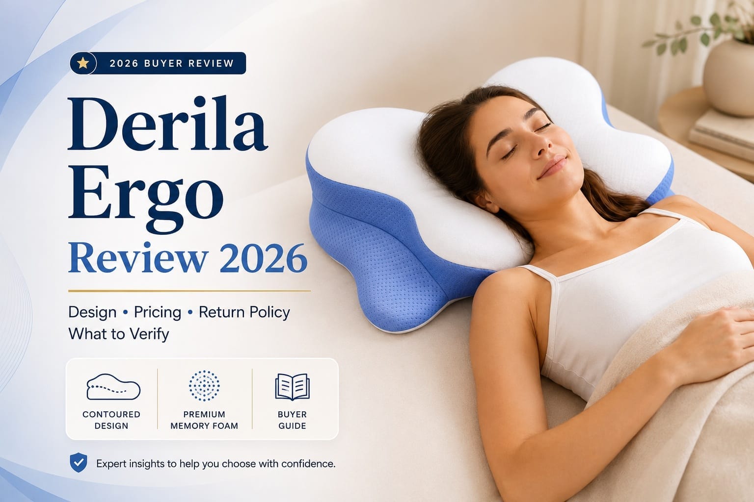 Derila Ergo Pillow Reviews and Complaints 2026: Is It Legit? Pricing, Returns, Pros and Cons Explained