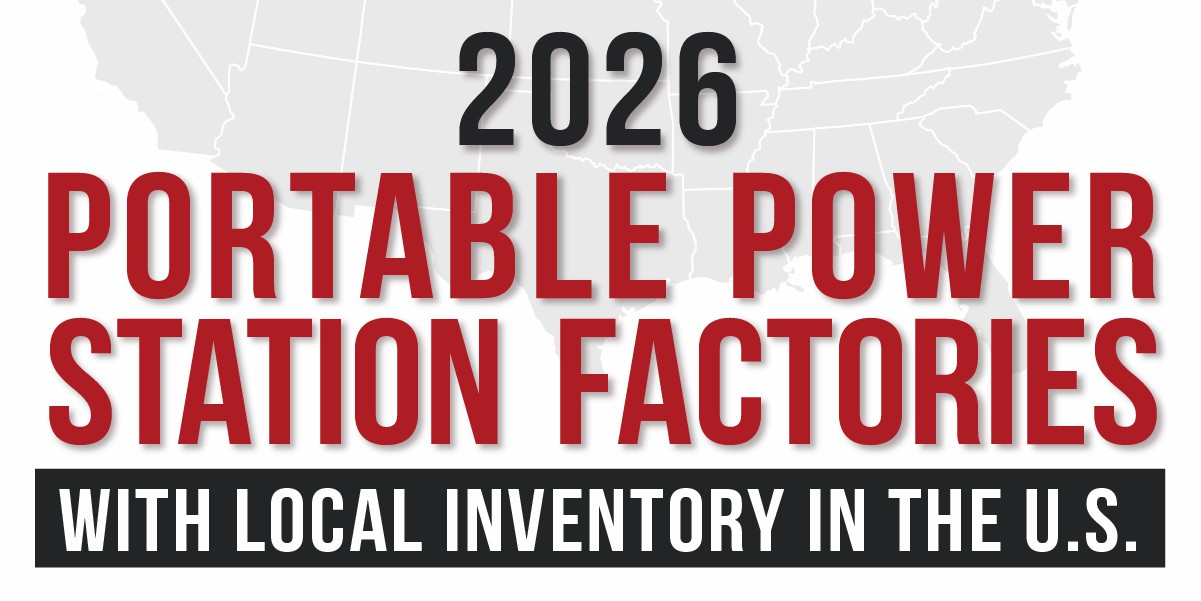 Which Portable Power Station Manufacturers with Local Inventory in the U.S.?