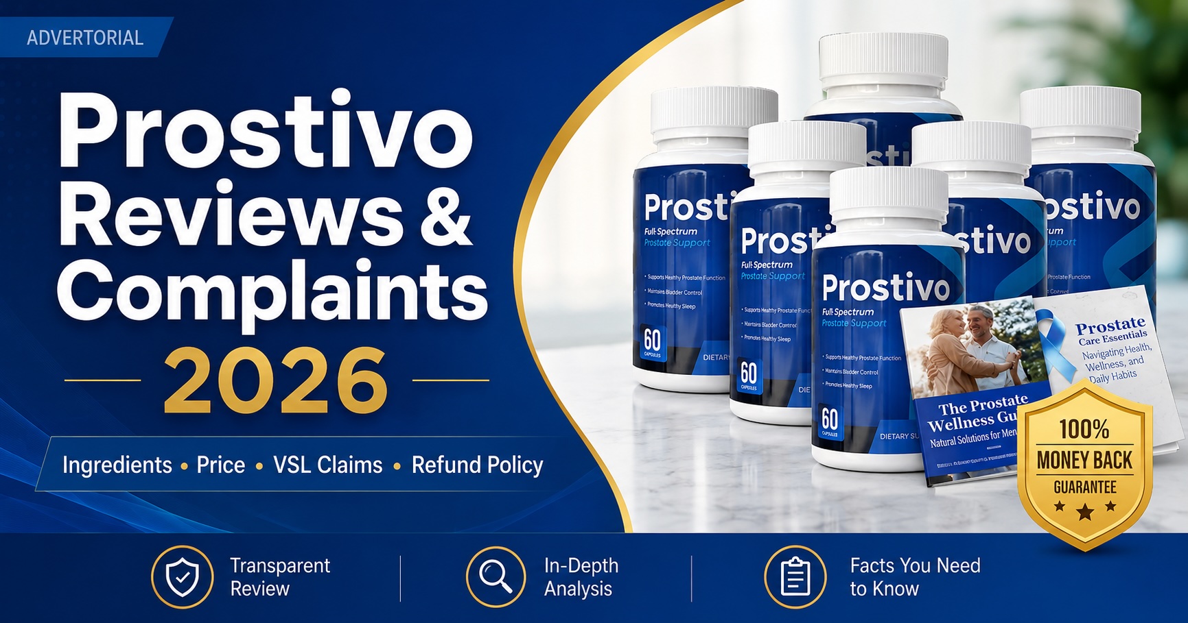 Prostivo Reviews and Complaints 2026: Why Men Over 50 Are Taking a Closer Look Before Ordering