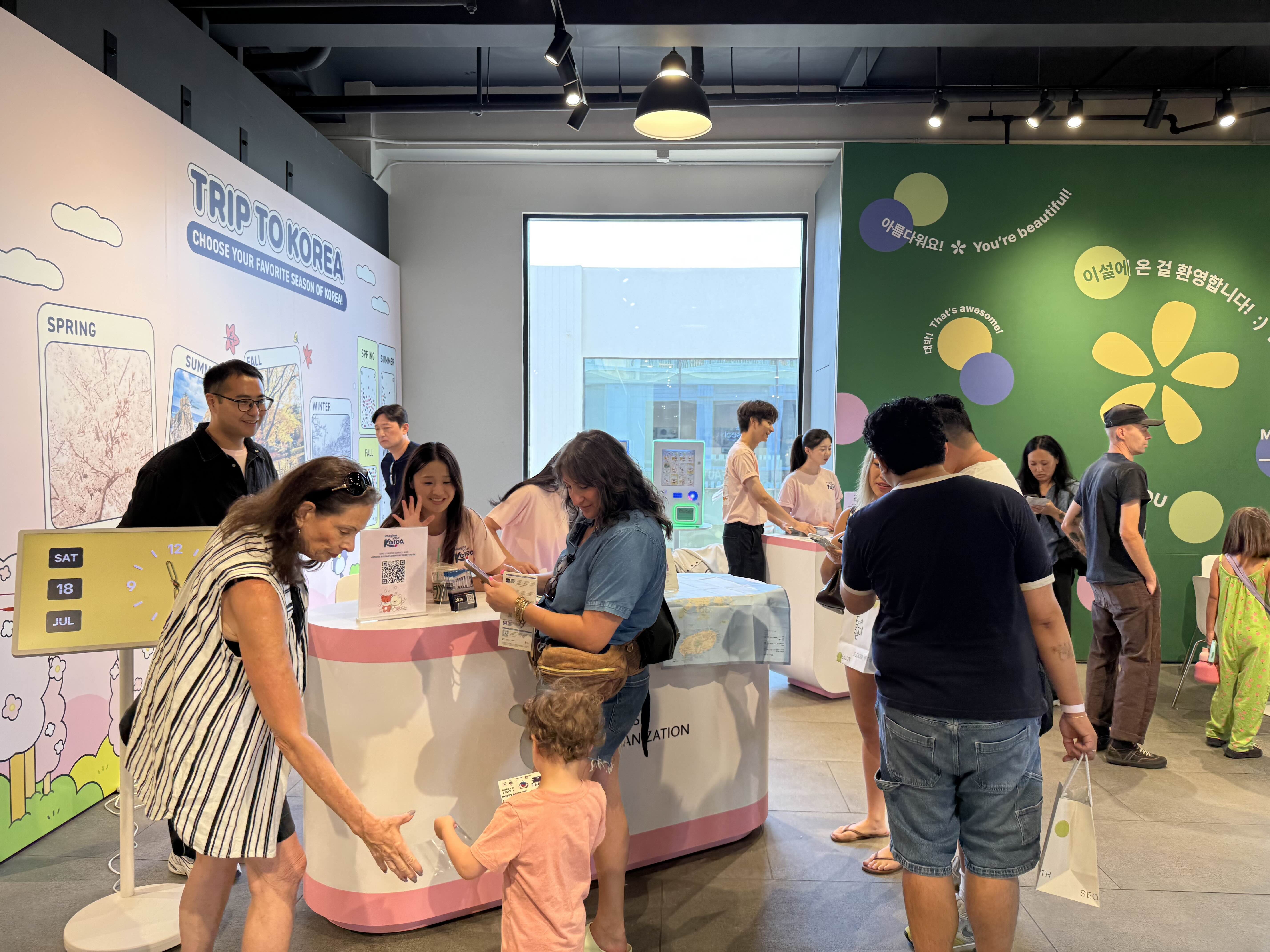 Korea Tourism Organization Showcases Korea's Four Seasons at EESEOL K-Beauty Pop-Up in Los Angeles