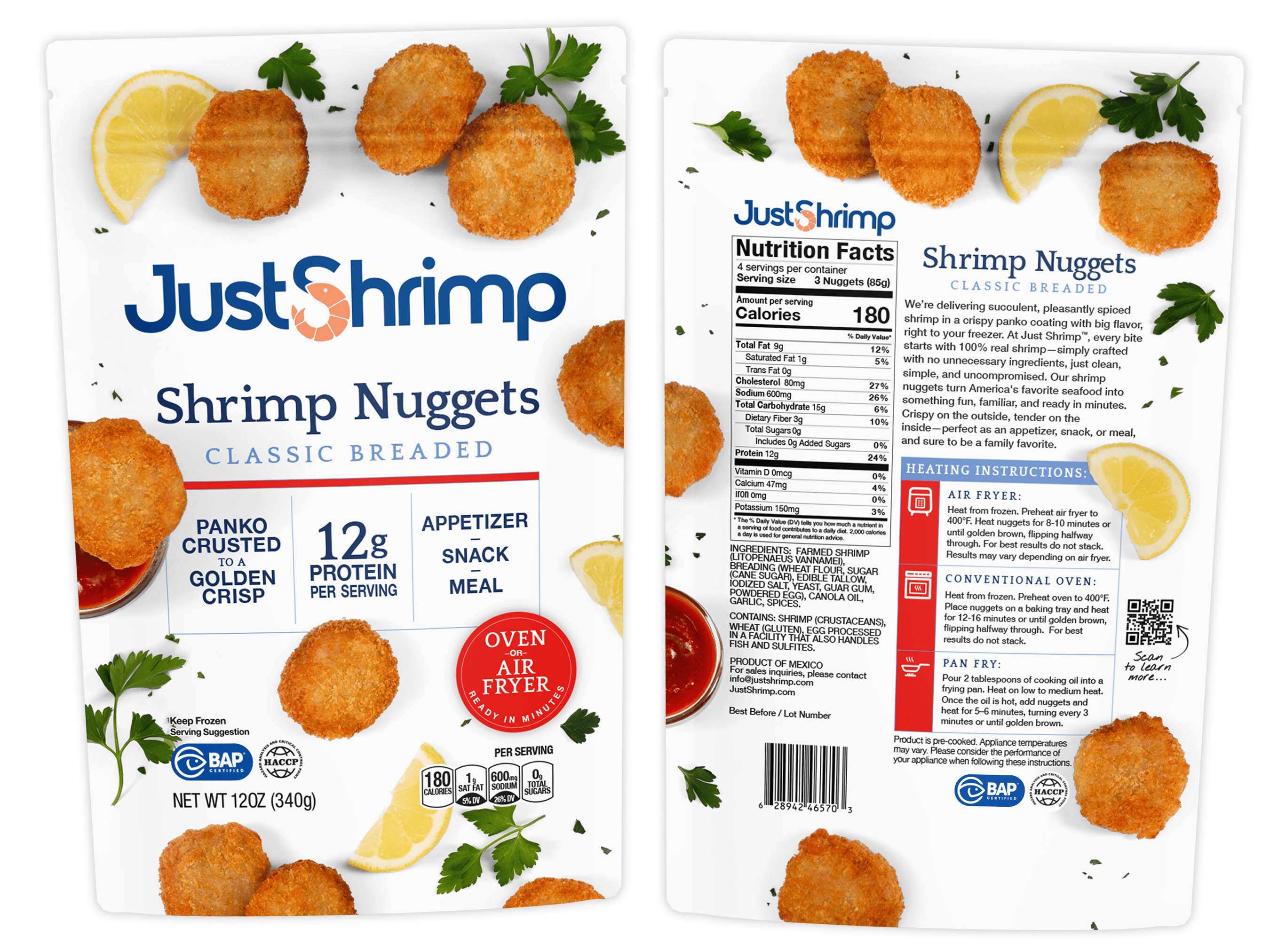 Just Shrimp Enters Frozen Seafood with Shrimp Nuggets at Harris Teeter