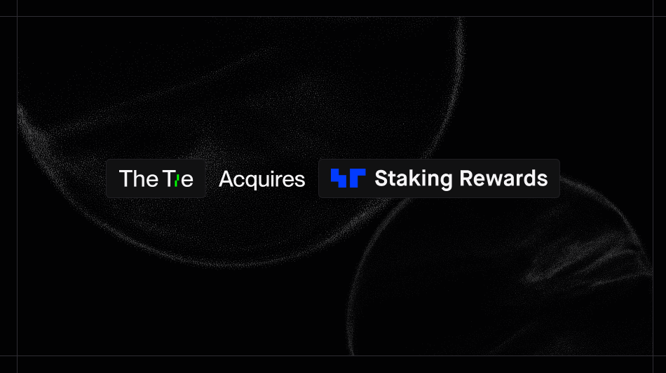 The Tie Acquires Staking Rewards, Expanding Its Institutional Digital Asset Intelligence Platform
