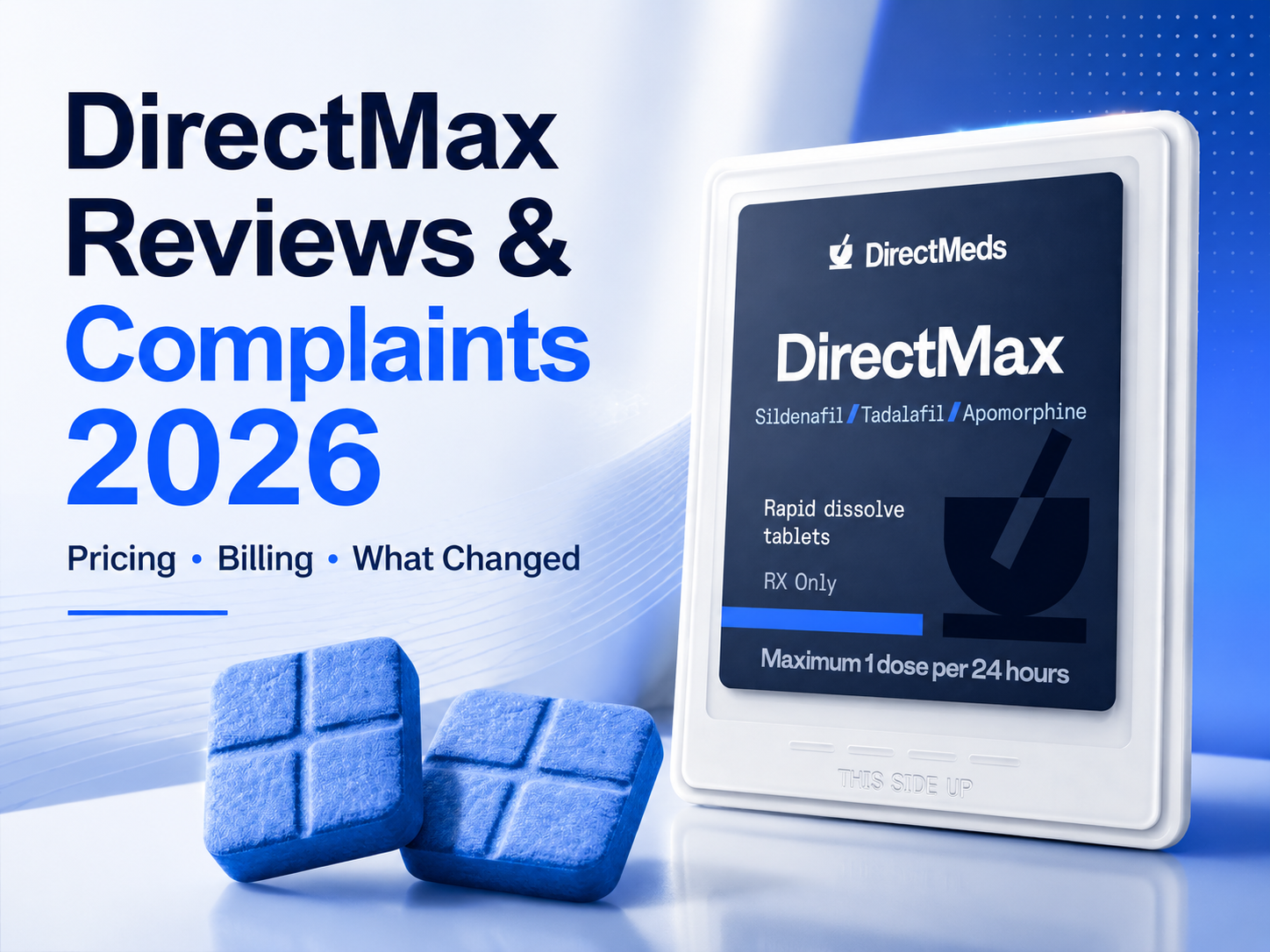 DirectMax Reviews & Complaints 2026: Could This Strong 3-in-1 Rapid-Dissolve Tablet be the Convenience Upgrade Buyers Want?