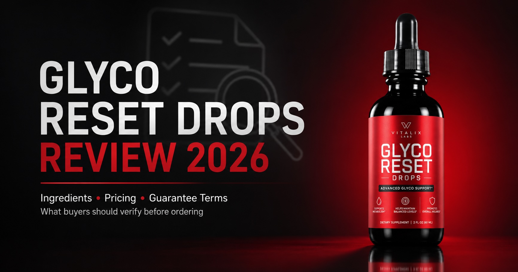 Glyco Reset Drops Under Investigation: Natural Diabetes Support Recipe with Powerful Ingredients for Resetting Glucose Levels
