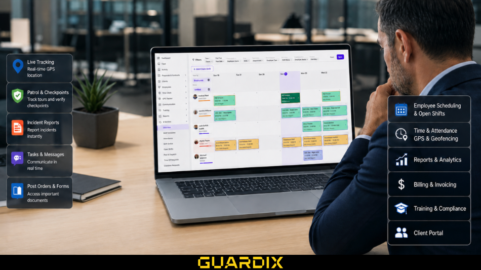 Guardix Launches an All-in-One Security Management Platform Built to Transform Security Guard Operations