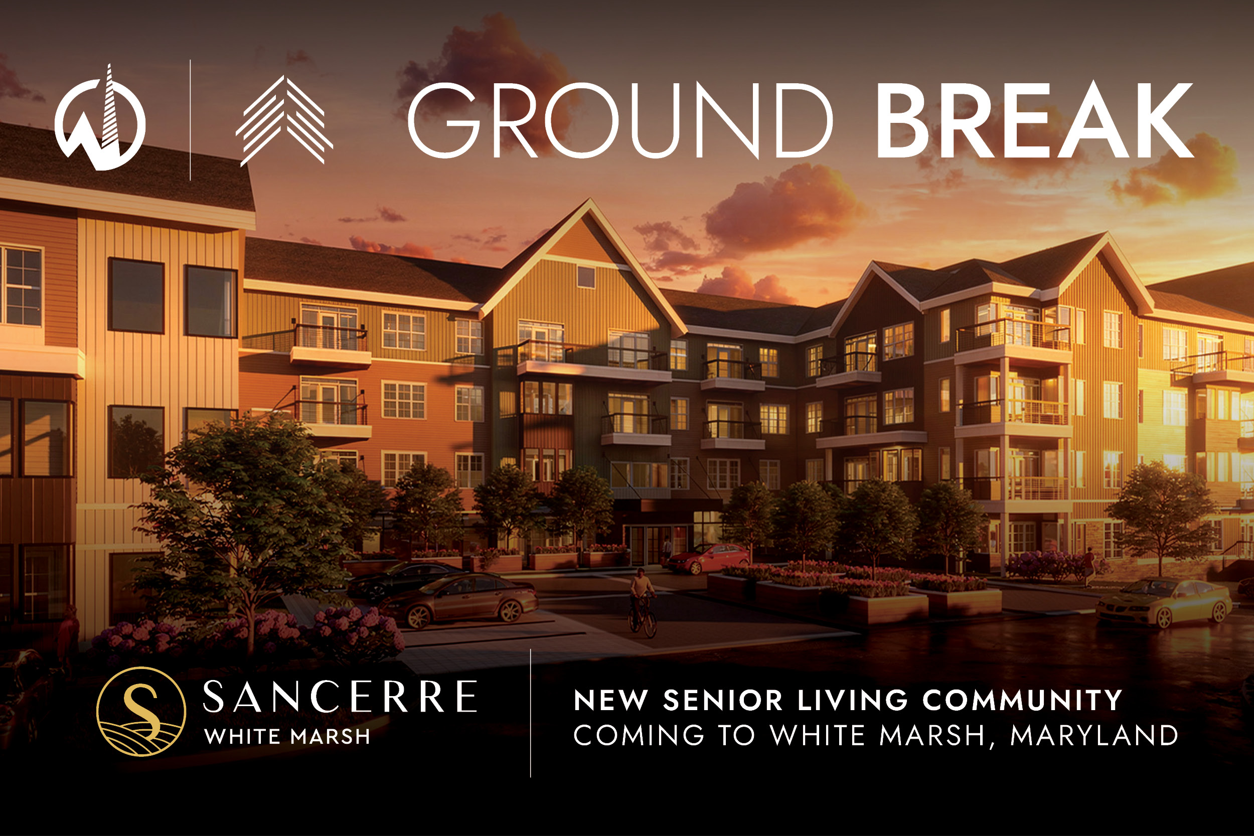 NexCore Group Breaks Ground on Sancerre White Marsh