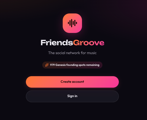 FriendsGroove Bans AI-Generated Music: Every Artist Approved by a Human