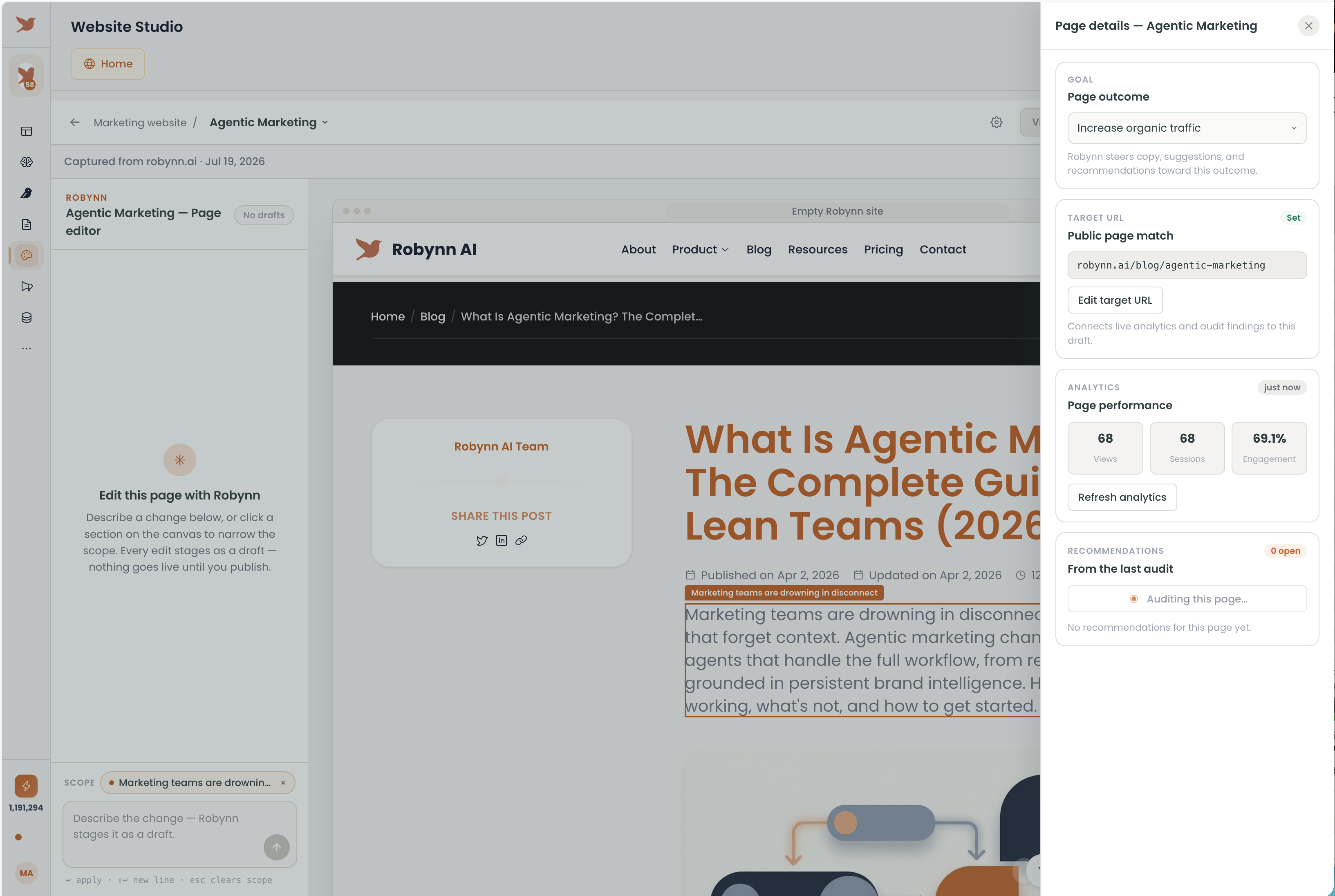 Robynn AI Launches Self-Improving Websites