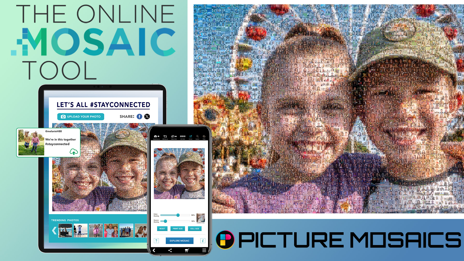 Picture Mosaics Surpasses 1 Million Personalized Photo Mosaics