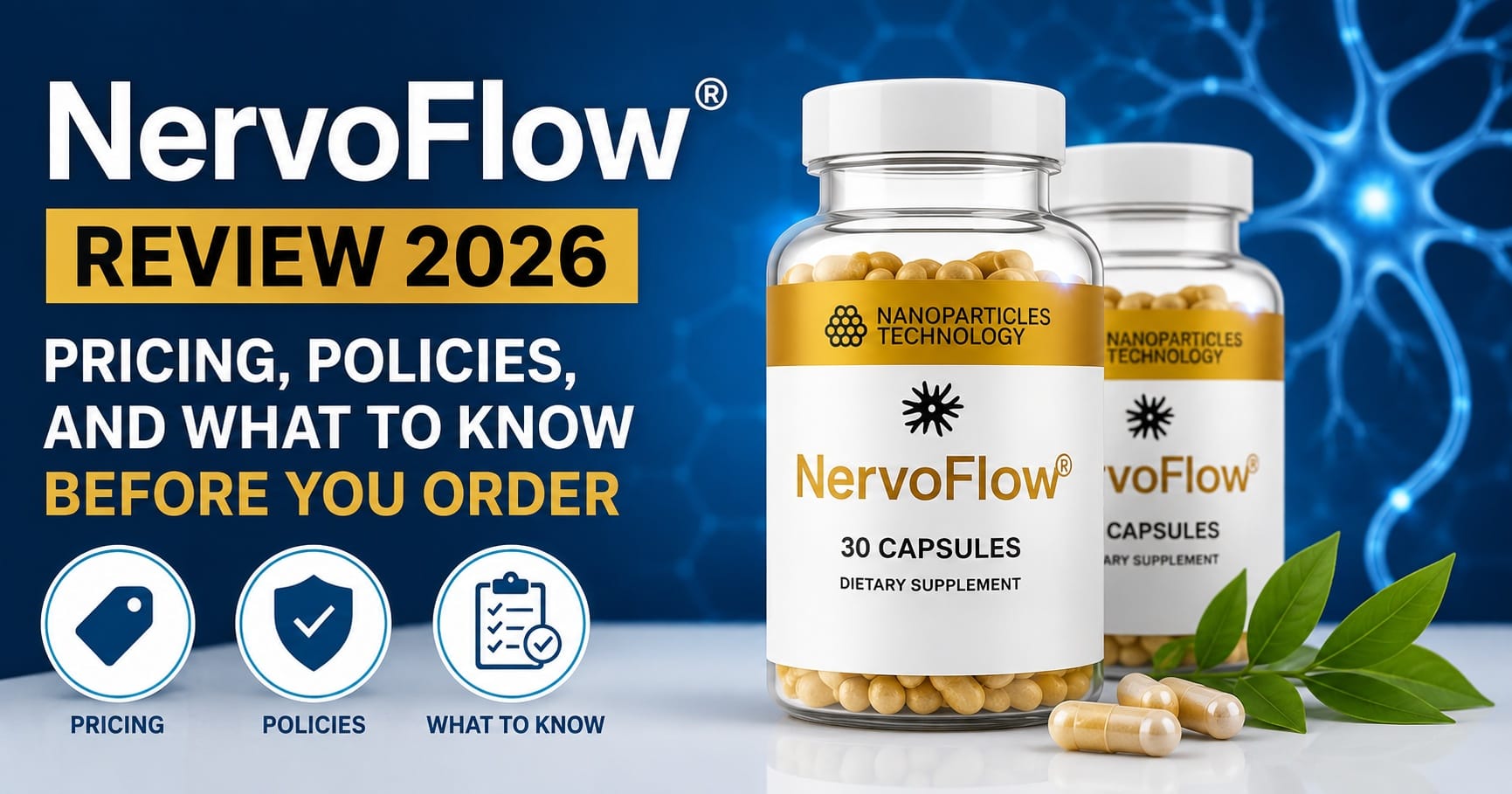 NervoFlow Review 2026: Is This the Daily Nerve-Support Formula Tingling and Burning Buyers Have Been Searching For?