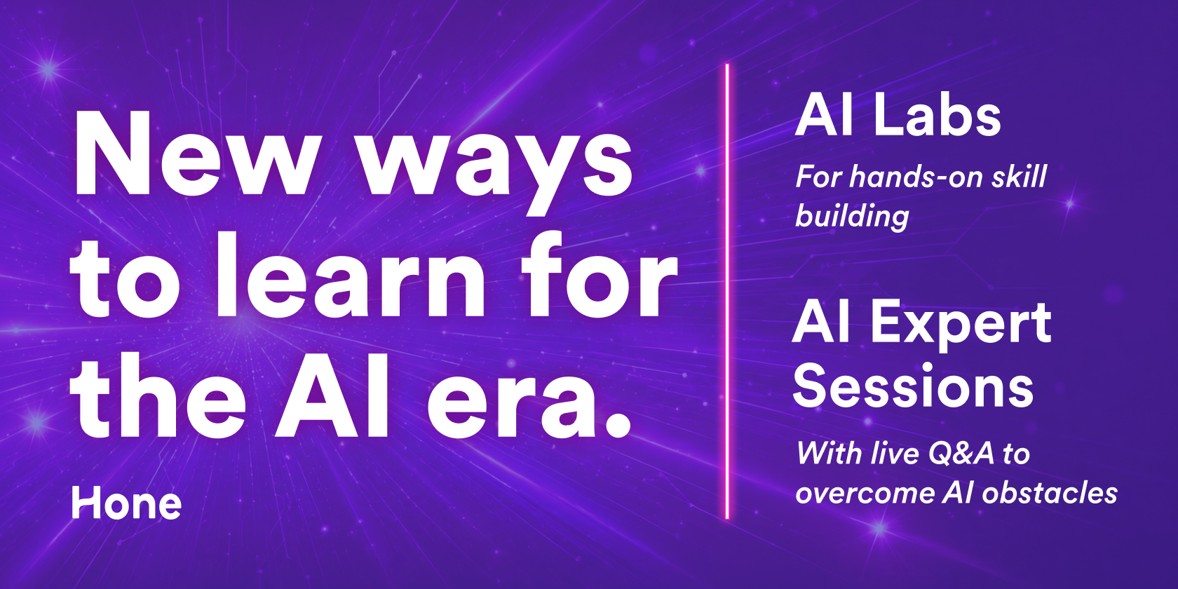 Hone Launches Live Learning Experiences to Help Organizations Accelerate AI Transformation