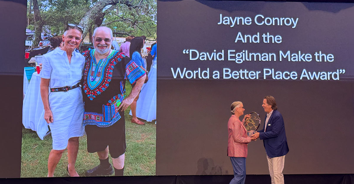 Simmons Hanly Conroy Named Partner Jayne Conroy Honored with 2026 "David Egilman Make the World a Better Place Award"
