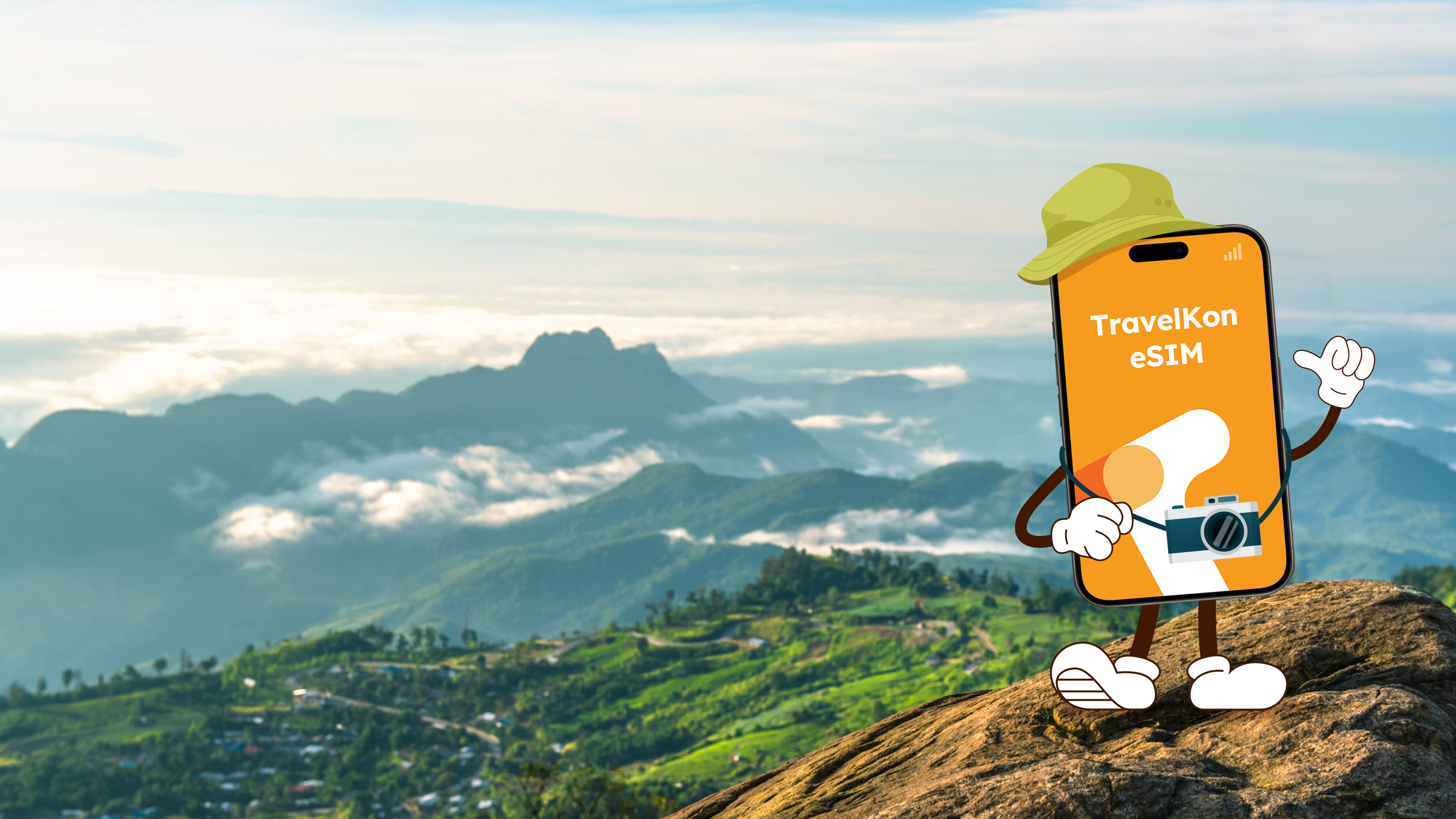 Say Goodbye to Data Anxiety: TravelKon Launches One-Click Travel eSIM App