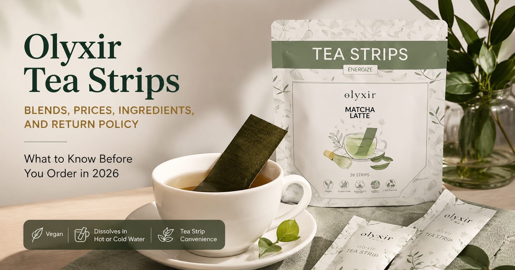Olyxir Tea Strips Reviews 2026: Could These Dissolvable Wellness Blends Replace the Daily Tea Routine Buyers Already Know?