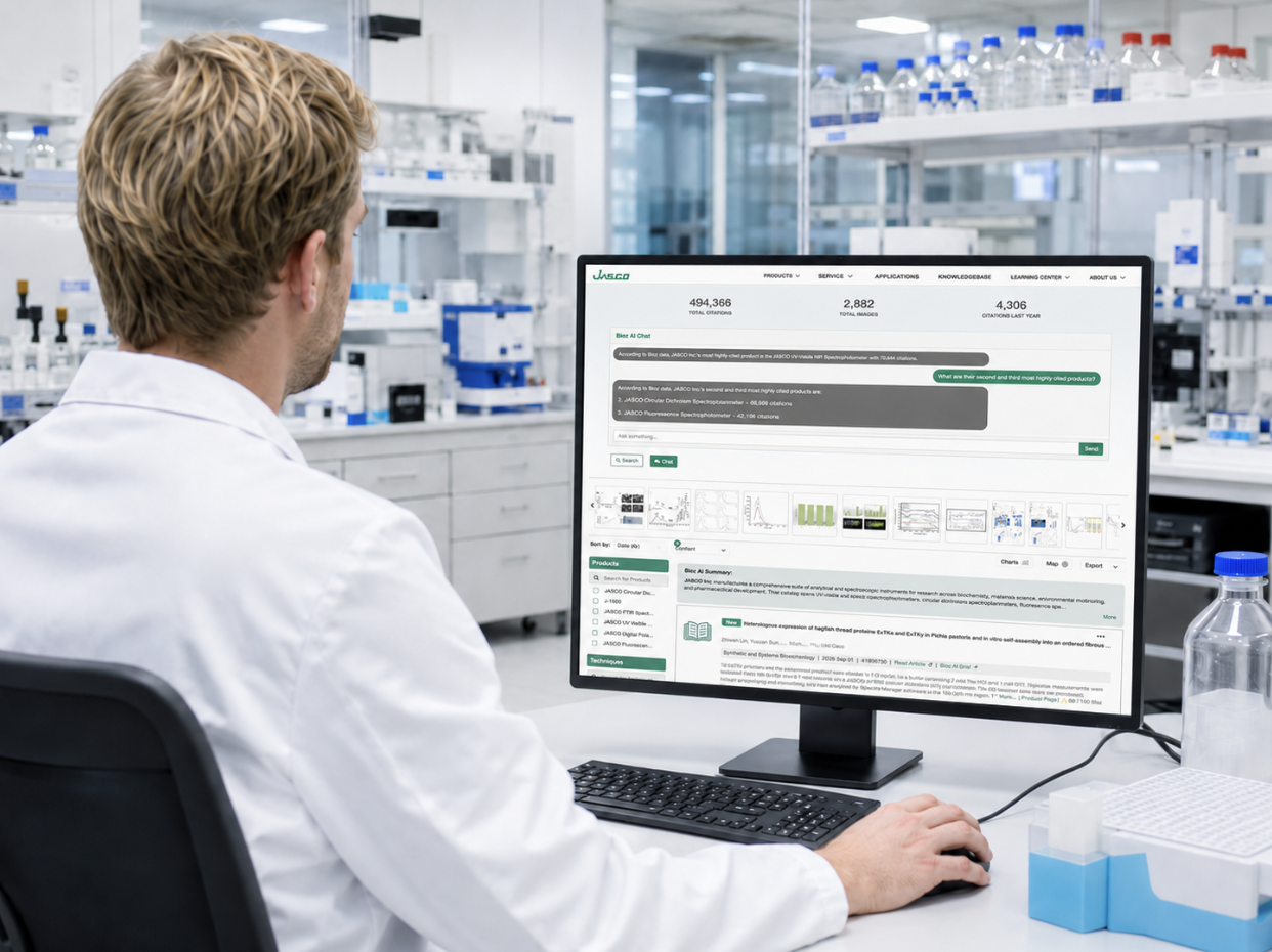 JASCO and Bioz Celebrate a Longstanding Partnership Advancing Scientific Product Discovery