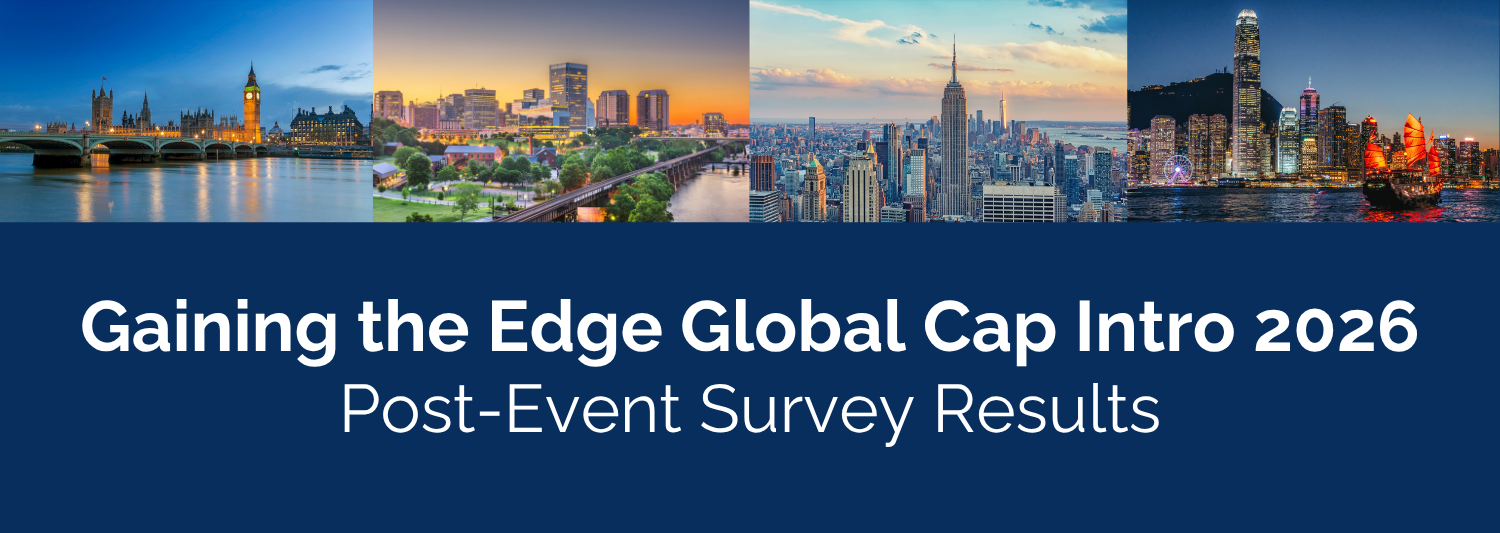 Gaining the Edge Reports Strong Post-Event Survey Results for Global Virtual Cap Intro 2026