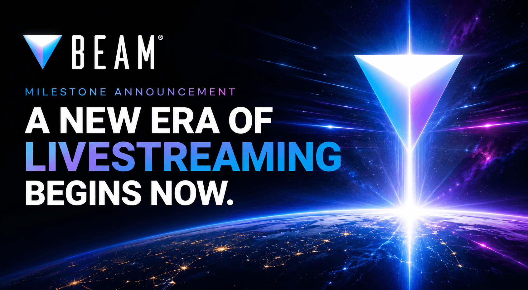 BEAM Unveils Five Breakthrough Technologies That Redefine the Future of Livestreaming