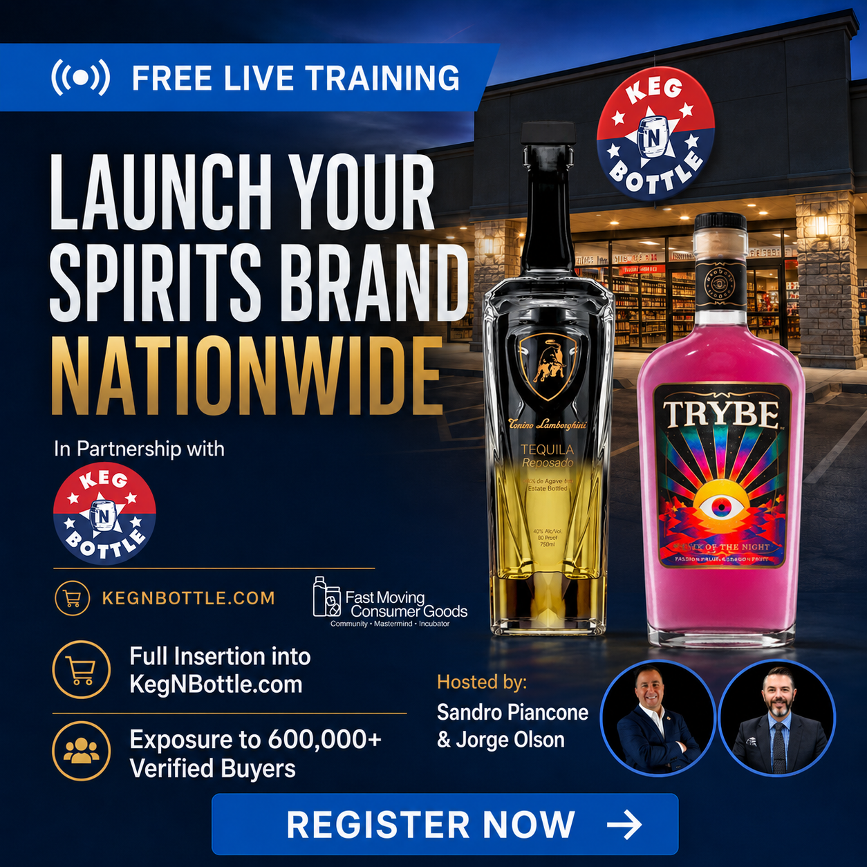 Webinar for Emerging Spirit Brands and Investors Seeking Nationwide Distribution and Direct-to-Consumer Growth
