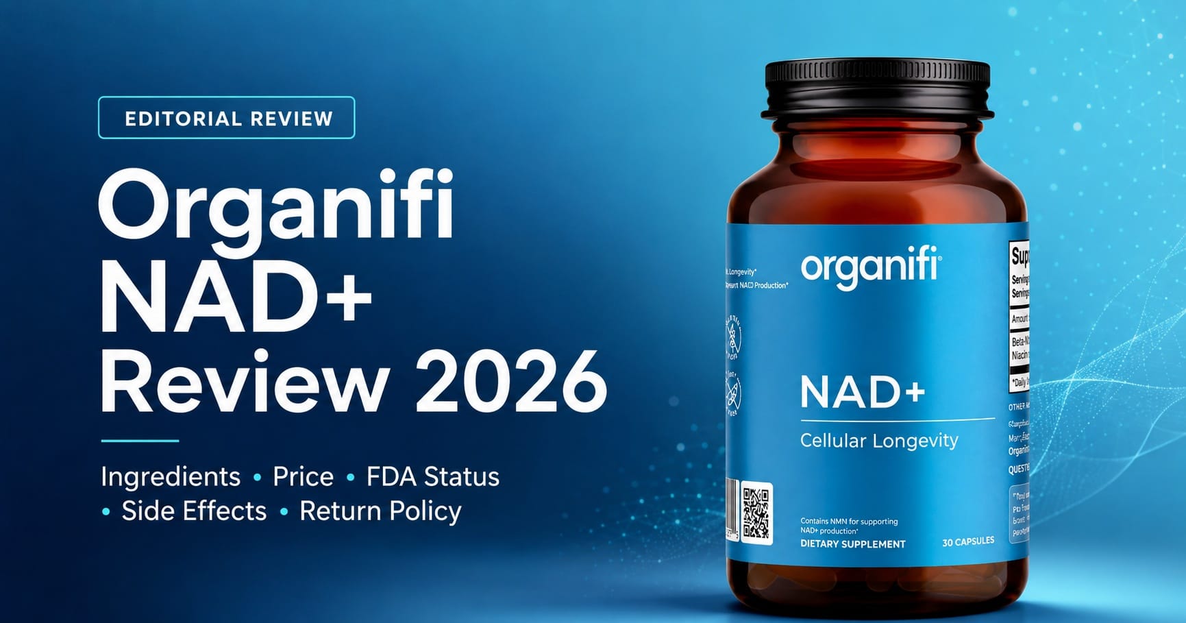 Organifi NAD+ Reviews 2026: Is This the Simple 500 mg NMN Upgrade Energy-Weary Adults Have Been Searching For?